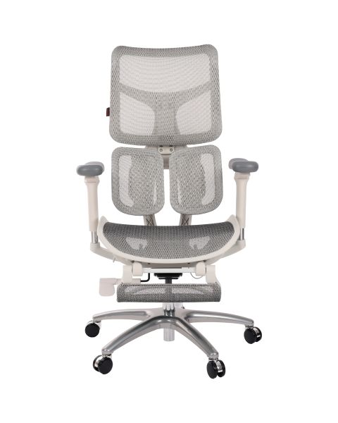 Cadeira de Escritório Comfy Sihoo Encore V2 Tela Mesh Cinza, Múltiplos Ajustes e Braços 4D
