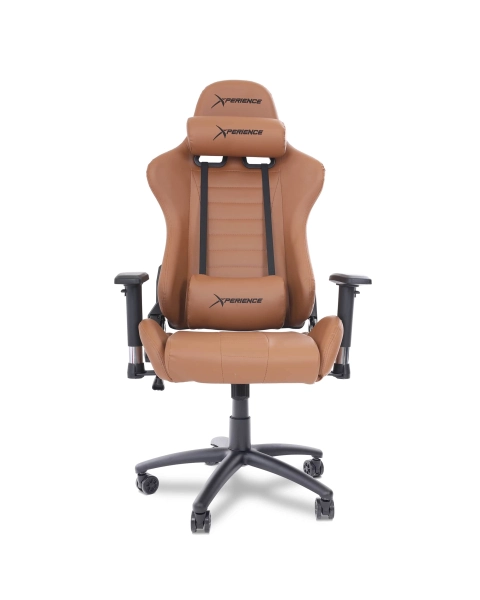 Cadeira Gamer Xperience Combat Terracota Base Giratória, Braço Ajustável e Sistema de Inclinação Avançado