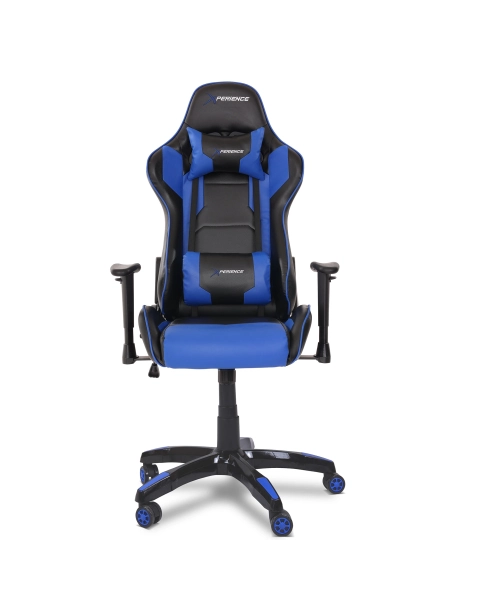 Cadeira Gamer Xperience Ultra Azul, Base Giratória, Braço Ajustável e Sistema de Inclinação Avançado
